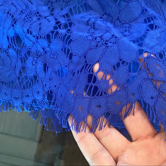 J.Crew Royal Blue “Carrie” Lace Cami - Picture 4 of 9